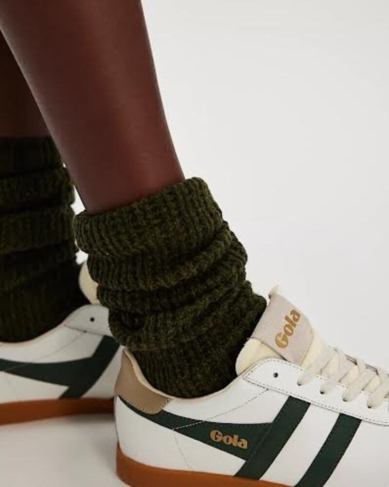 GOLA Elan Leather Sneakers | Evergreen / White