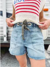Free People Moxie Shorts | Truest Blue