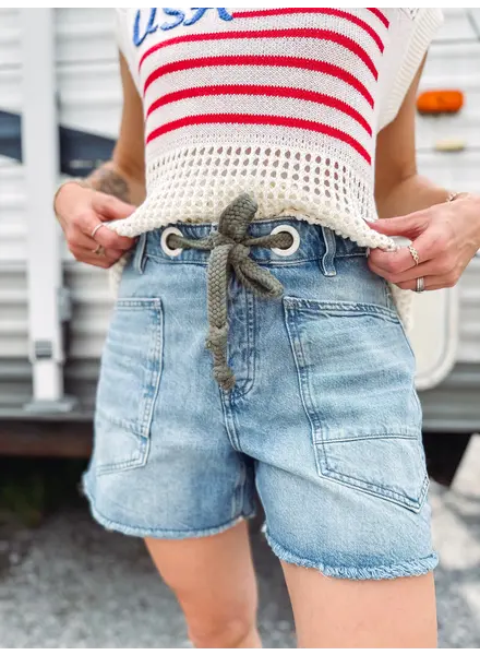 Free People Moxie Shorts | Truest Blue