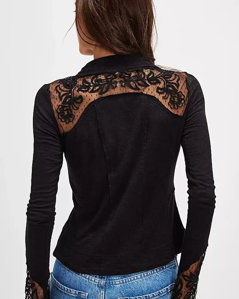 Free People Rosebud Cuff | Black