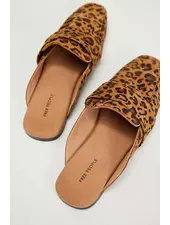 Free People At Ease Embossed Loafers | Leopard Suede