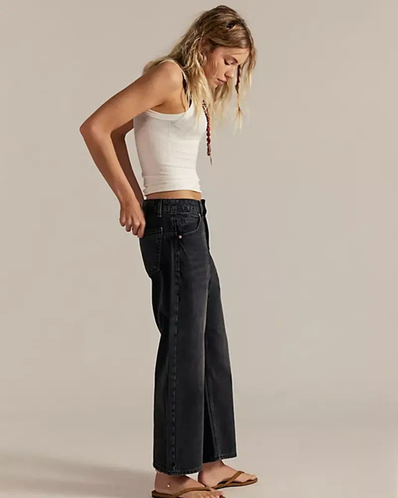 Free People Deep Trance Dropped Boyfriend Jeans | Hypnosis