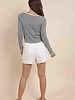 Pepster Striped Cardi