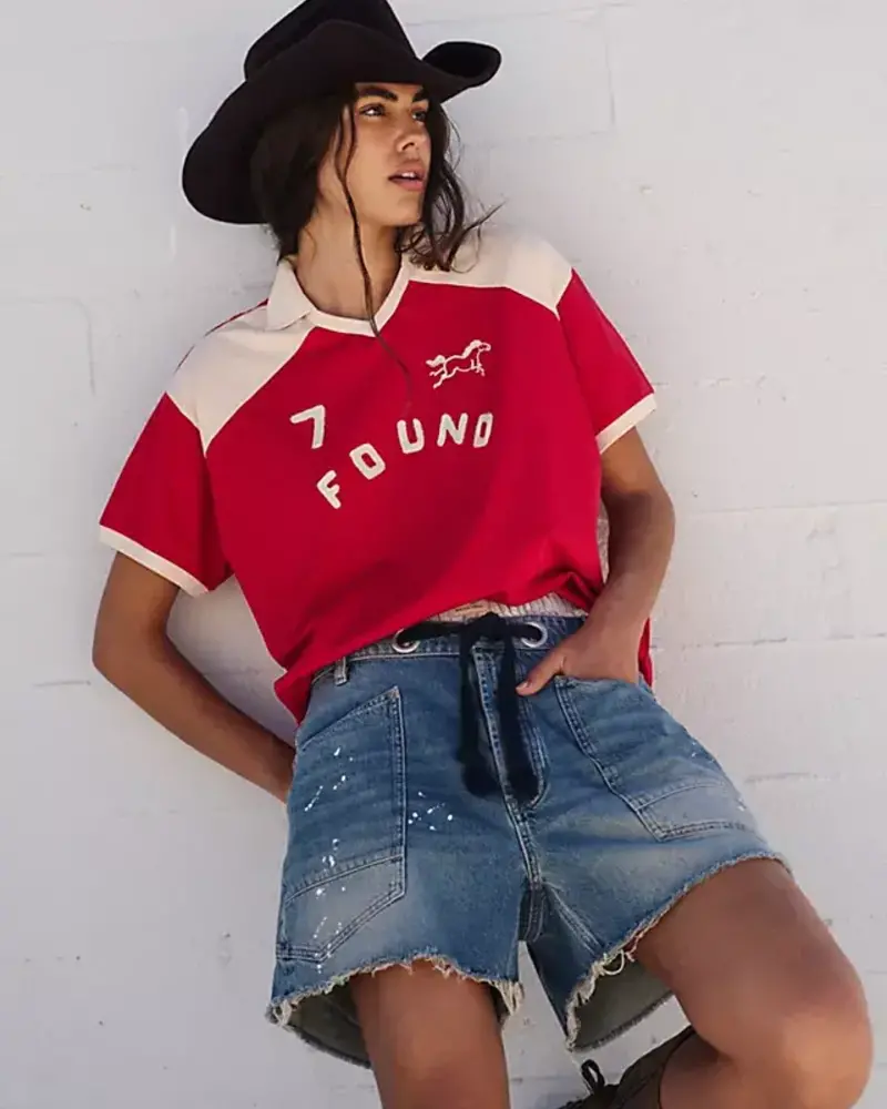 Free People Moxie Shorts | Timeless Blue