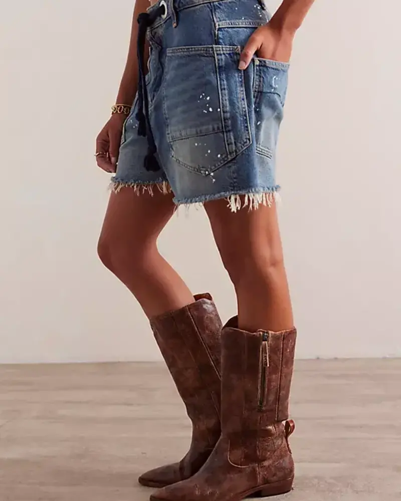 Free People Moxie Shorts | Timeless Blue