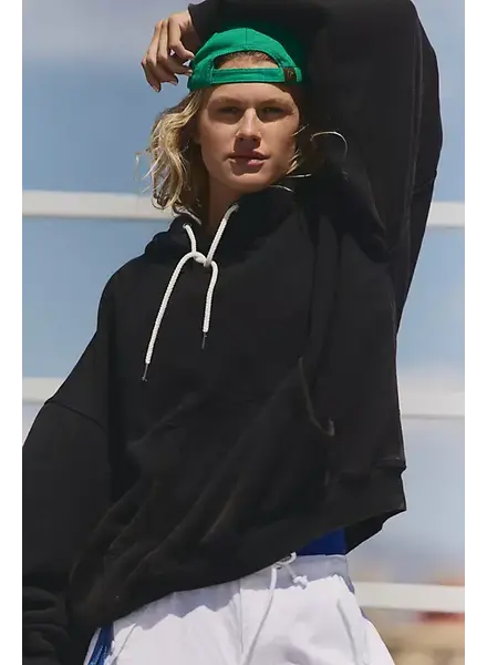 Free People Final Call Hoodie | Black