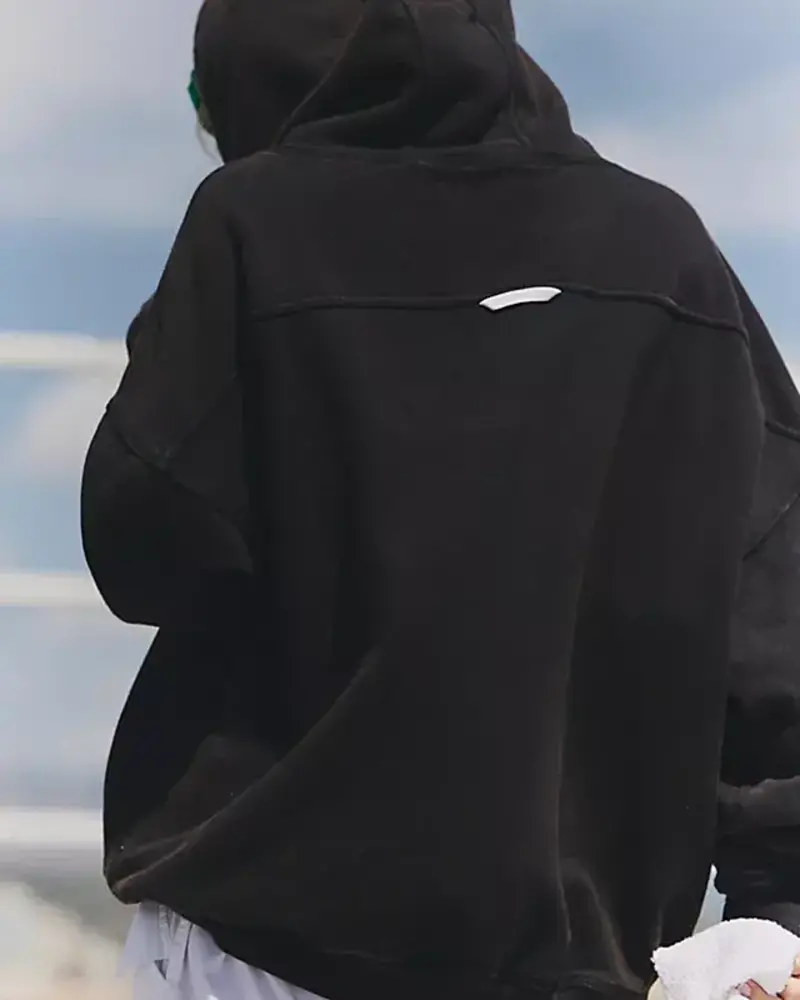 Free People Final Call Hoodie | Black