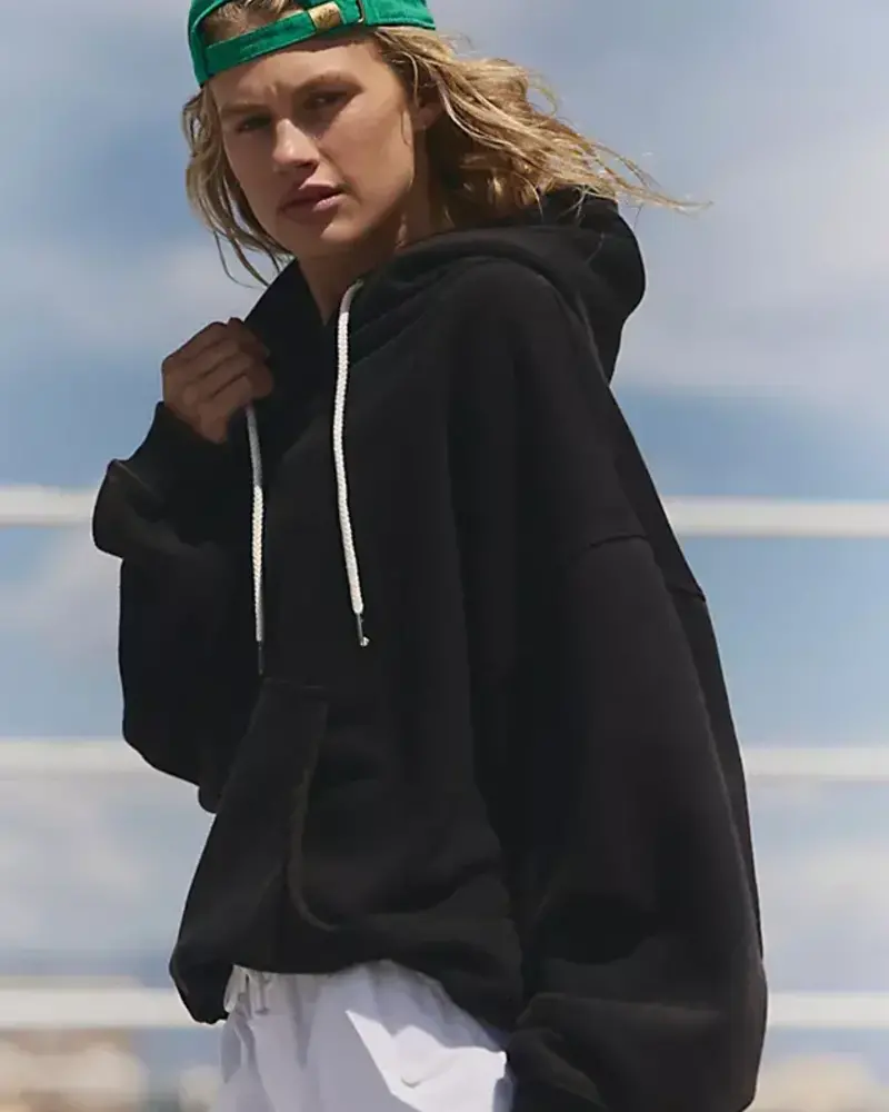 Free People Final Call Hoodie | Black
