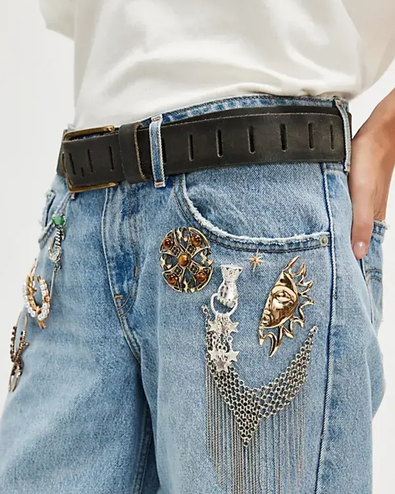 Free People Jona Belt | Black
