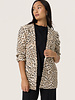 Shirley Printed Blazer | Leopard