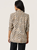 Shirley Printed Blazer | Leopard