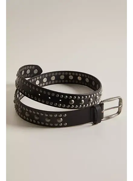 Free People Sola Stud Belt | Black