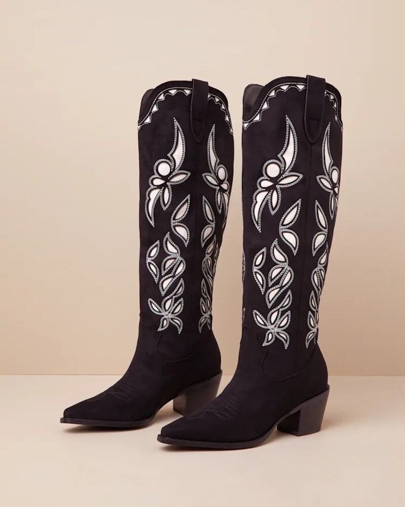 Della Western Boot | Black