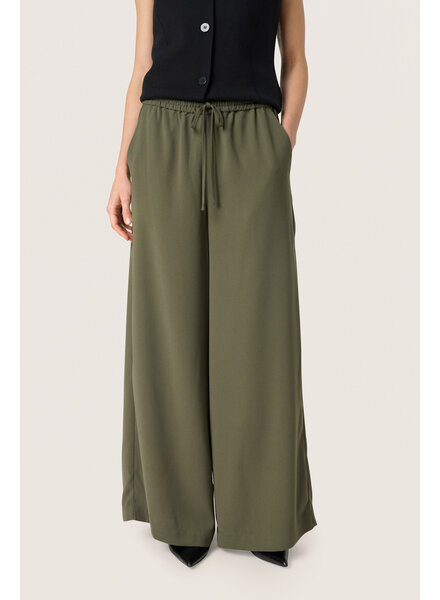 Shirley Wide Trousers | Leaf