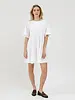 Tiered T-Shirt Dress | Bows White