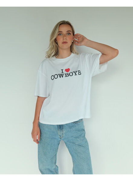 Boxy Tee | I Love Cowboys