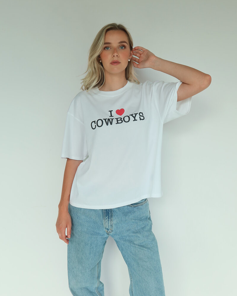 Boxy Tee | I Love Cowboys