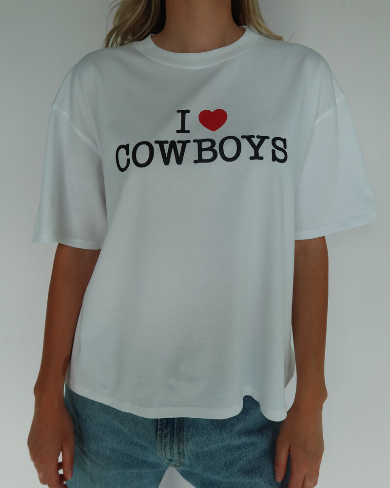 Boxy Tee | I Love Cowboys