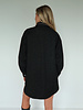 'Shania' Denim Jacket | Black Studded