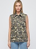 Keri Camo Oversized Cargo Vest