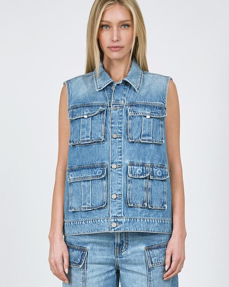 Zara Oversized Cargo Vest