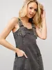 Darla Western Buckle Strap Mini Dress