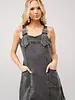 Darla Western Buckle Strap Mini Dress