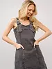 Darla Western Buckle Strap Mini Dress
