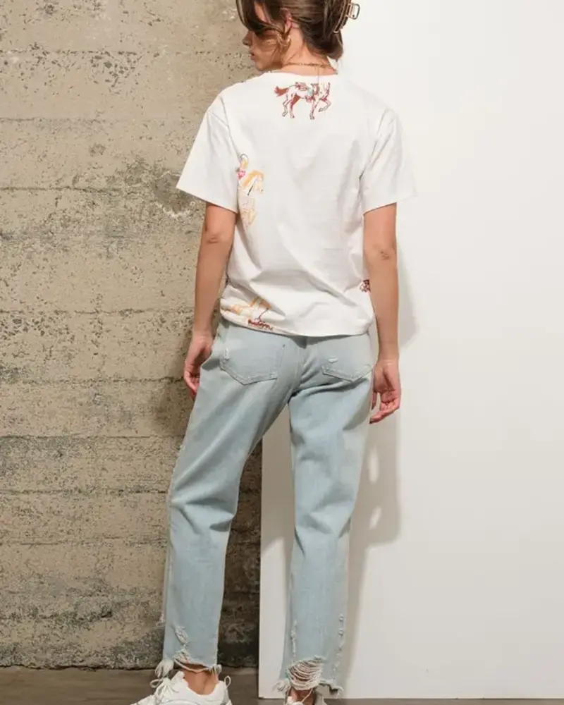 Western Motif Graphic Tee