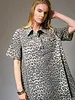 Lenox Leopard Denim Dress