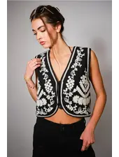 Erin Embroidered Vest