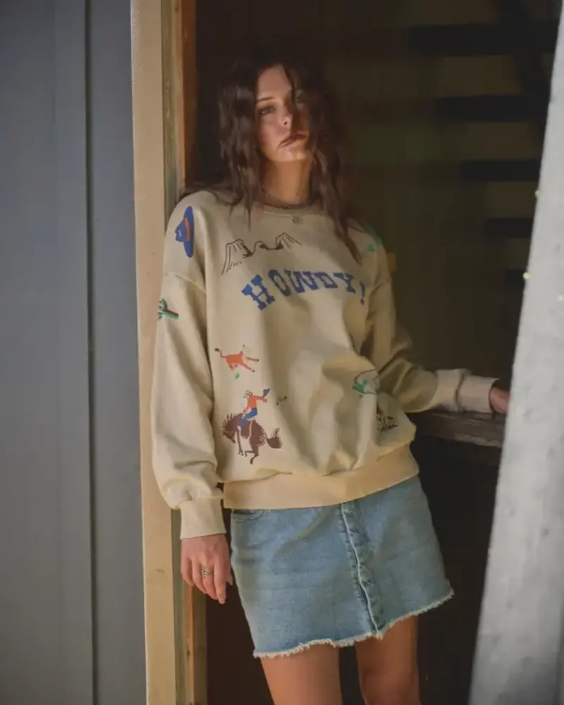 Western Howdy Sweatshirt