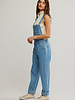Free People Ziggy Striped Overalls | Beachcomber