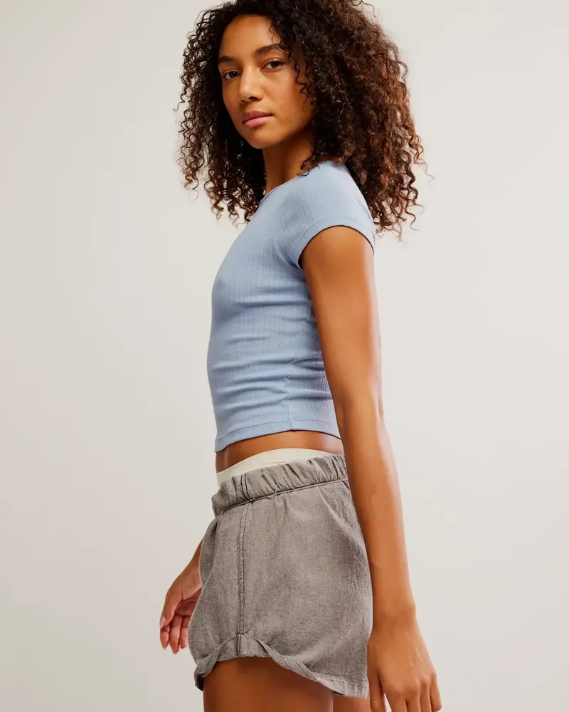 Free People Wait a Minute Baby Tee | Chambary