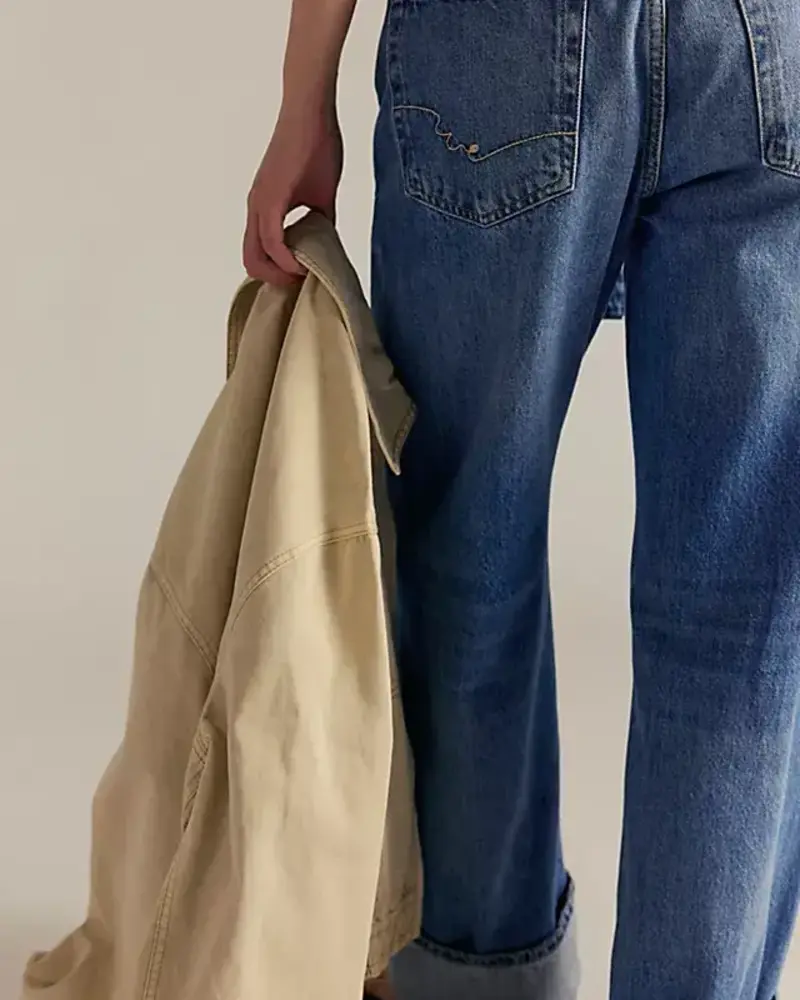 Free People East Bay Cuffed Jeans | Spunky