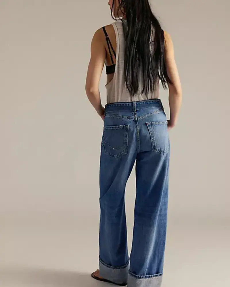 Free People East Bay Cuffed Jeans | Spunky