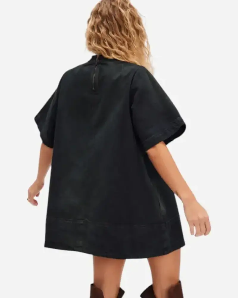 Free People Harlow Mini Dress | Black