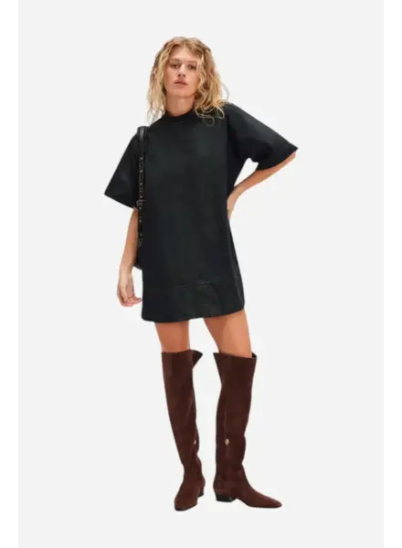 Free People Harlow Mini Dress | Black