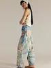 Free People Free Illusions Printed Relaxed Jeans | Sky