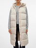 Vero Moda Ligaane Puffer Vest | Off White