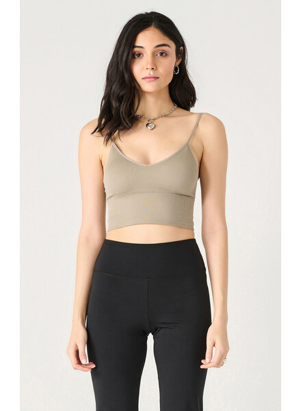 Seamless Cami Top | Taupe