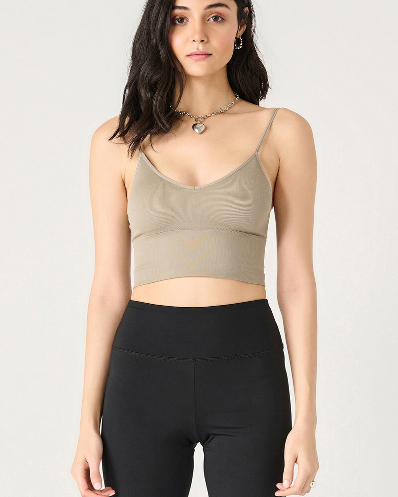 Seamless Cami Top | Taupe