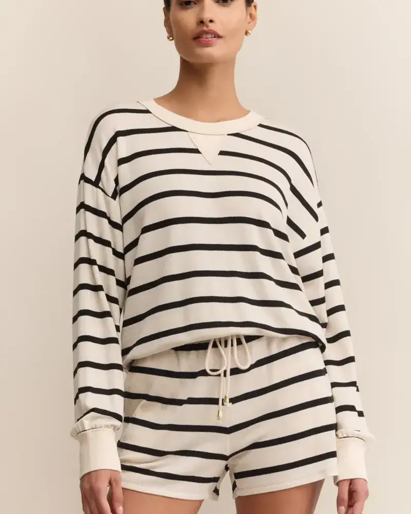 Z Supply Stand Out Striped Modal Sweater