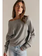 Free People Jess Long Sleeve | Heather Grey