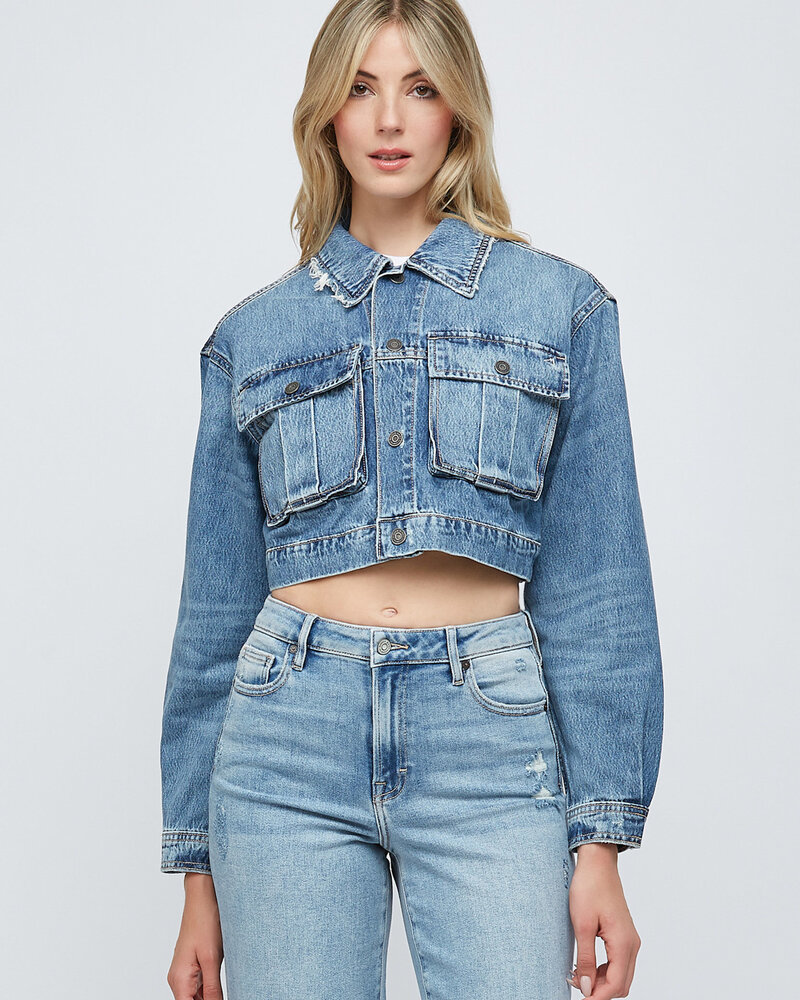 Liberty Cropped Cargo Jacket