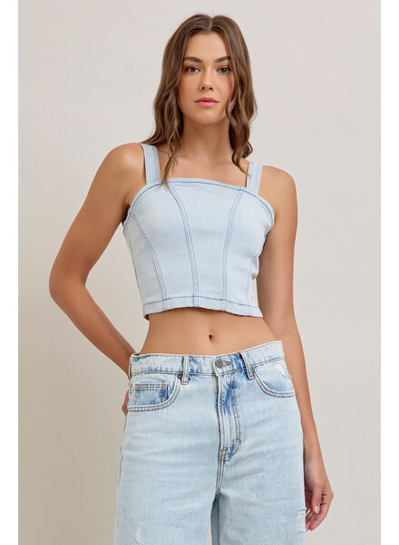 Faye Denim Top
