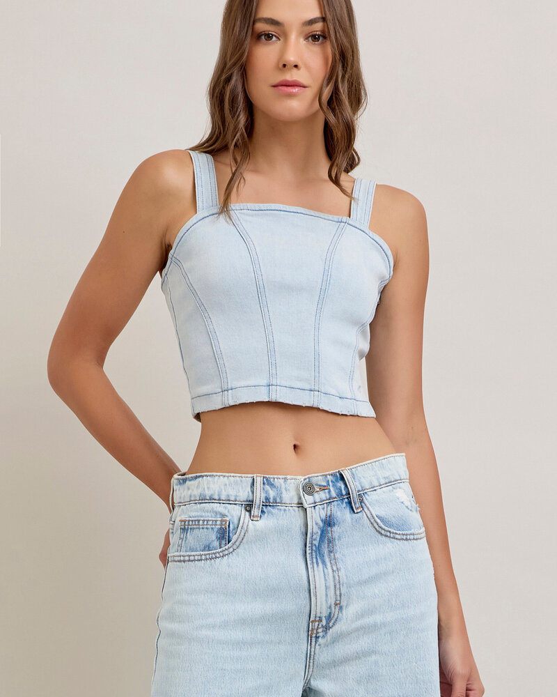 Faye Denim Top
