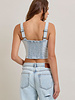 Faye Denim Top