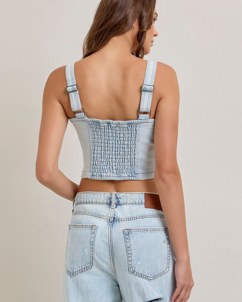Faye Denim Top