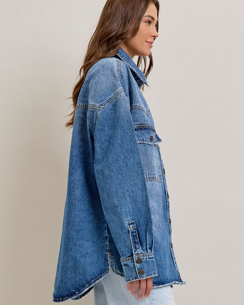 Elsie Classic Oversized Western Shirt